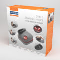 Miniatyrbillede 7 af 7: 2 i 1 fotvärmare och fotmassage Shiatsu Comfort Grey