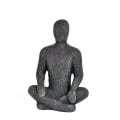 Miniatyrbilde 1 av 3: Figur Meditation Svart 28 cm Black