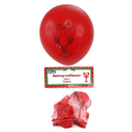 Pikkukuva 1 / 2: Ilmapallot Crab disk Red 10 kpl Red