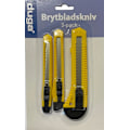 Miniatyrbilde 2 av 2: Knivar Mattkniv Brytkniv 3-pack Yellow