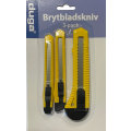 Pikkukuva 2 / 2: Knivar Mattkniv Brytkniv 3-pack Yellow