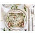 Miniatyrbillede 2 af 3: Servietter Roser beige 33x33cm 20-pak Multicolor