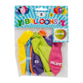 Pikkukuva 2 / 3: Ballong Grattis 8-pack Latex Mixade Multicolor