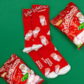 Pikkukuva 1 / 4: Strumpor Juleskum Skumtomte Barnstrumpor Röd stl 27-30 Red
