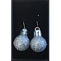 Miniatyrbilde 1 av 3: Örhänge Jul Julgranskulor silver Silver Kula Silver