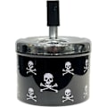Miniatyrbillede 1 af 2: Askfat Döskallar Snurr Metall Multicolor