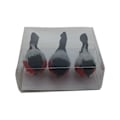 Miniatyrbillede 2 af 4: Domherre 3-pack 7 cm Grey