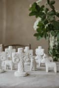 Miniatyrbild 2 av 2: Majas Cottage Midsommarstång 10 cm Vit