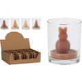 Miniatyrbillede 2 af 3: Ljus Påsk Kanin i Glaskopp Beige Beige