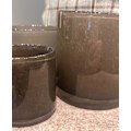 Pikkukuva 3 / 3: Ljushållare Brun Glas 10x10 cm Brown