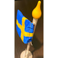 Pikkukuva 3 / 3: Pöytälippu 37cm lippu Ruotsi Blue