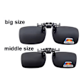 Miniatyrbild 4 av 5: Clip On - Flip Up - Solglasögon - (3-Pack) - MIDDLE -