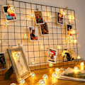 Miniatyrbild 4 av 5: Marockansk lampa, LED-ljusslinga, juldekoration, inomhusljusslinga, 3 meter | 20 varma