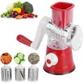 Vegetable Slicer with Crank, for Fruits, Vegetables and More, Home Kitchen Accessories, Multifunctional Grater