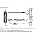 Miniatyrbillede 3 af 5: EzCAP USB 3.5mm lydoptager Grabber Rediger lydkabel til digital til optagelse af analog lydkassette