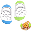 Miniatyrbild 1 av 5: 2 st Apple Slicer - Professionell äppelslicer - Rostfritt stål äppelurtagare - 8 skarpa blad