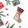 Miniatyrbild 4 av 5: Julstrumpor, Jultomte, Snögubbar, Julgåvor, Godispåsar