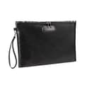 Fireproof Document Bag with Lock Money Security Organizer Zipper Black