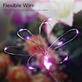 Miniatyrbild 3 av 5: 8-pack Fe-ljus 7,2 fot 20 LED-lampor Batteridrivna ljusslingor Mini LED-ljusslingor Twinkle
