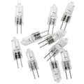 10 x G4 12V 20W Klar Halogen Kapsel Pære