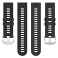 Miniatyrbillede 3 af 5: Urrem silikone Garmin Forerunner 265S Sort Garmin Forerunner 265S 18 mm Sort