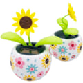Miniatyrbild 3 av 5: Solfjäderdansande blomma leksak, gungande dansare leksak mode sol automatisk gunga blomma