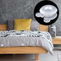 Miniatyrbild 5 av 5: 12 st Duvet Täcke Klämmor Plast Täcke Grippers Täcke Knapp Klämmor för Inuti Överdrag Corne