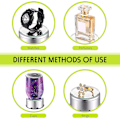 Miniatyrbild 5 av 5: Jetec Cup Display Stand Turner Rotating Crystal Display Base Stand 360 Degree Tumblers Cup
