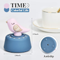 Miniatyrbild 3 av 5: Kök Timer Craft Mekanisk Uppdrag 60 Minuter Timer Söta Djur Tid Timer för Barn Hantera