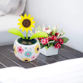 Miniatyrbild 4 av 5: Solfjäderdansande blomma leksak, gungande dansare leksak mode sol automatisk gunga blomma