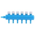 Aquarium Water Pipe Volume Control Valve Connector Aquarium Air Distributor Oxygen Pump Accessories 6-Way