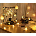 Miniatyrbild 2 av 5: Sfäriska ljusslingor, 3M 20 LED små bollar, batteridriven inomhus- och utomhusdekoration