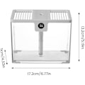 Miniatyrbild 3 av 5: Luftfuktare Luftfuktare för sovrum 1,5L Stor kapacitet 10 timmars timer Ljudreducerande design