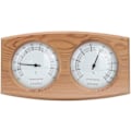 Miniatyrbild 1 av 5: Bastutermometer 2-i-1 Trätermometer Hygrometer Termometer Hygrometer Ångbastu