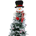 Julgransstjärna dekorationer Jultomte Snögubbe docka Christmas Snowman