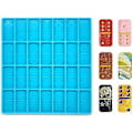 Miniatyrbild 1 av 5: Domino Resin Form Silikonform Resin Epoxy Form Form Resin Epoxy Form Silikon Schmuck Resin Formen