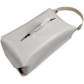 Miniatyrbild 1 av 4: Läder pappershanddukslåda hängande pumpbox vardagsrum toalett hushåll kreativ papperspåse bil soffbord papperspumpbox (vit)