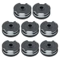 8 pcs Spools for LIDL for Cordless Grass Trimmer PRTA 20-Li A1/B2/C3 Cordless Lawn Mower Spool