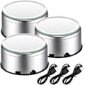 Miniatyrbild 1 av 5: Jetec Cup Display Stand Turner Rotating Crystal Display Base Stand 360 Degree Tumblers Cup