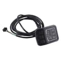 Electric Bicycle Display G20 LCD Display Control 24v 36v 48v Speedometer Wired Sm Connector