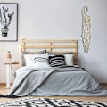 Miniatyrbild 4 av 4: Macrame väggdekoration med LED-ljus, drömfångare i månform, vävd gobeläng