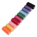 Miniatyrbild 3 av 8: 400 Yards Each Embroidery Thread 10 Pcs Craft DIY Durable Sewing Thread Colorful Thread for Clothes