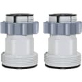 38 mm and 32 Pool Hose Adapter, Pool Hose Connector for Intex 10722, Bestway, Coleman (2-Pack)