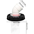 Miniatyrbild 5 av 5: IBC Regnfilterlock, Tvättbart Nylon IBC-filter, IBC-lockfilterlock 163mm/245mm IBC Regnlådefilter
