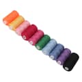 Miniatyrbild 2 av 8: 400 Yards Each Embroidery Thread 10 Pcs Craft DIY Durable Sewing Thread Colorful Thread for Clothes