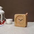 Miniatyrbild 2 av 5: Lat väckarklocka väckarklocka små träklockor tyst design väckarklocka barn presenter