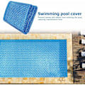 Miniatyrbild 5 av 5: 2025 Lämplig Rektangulär Poolmatta, Värmeisoleringsfilm för Poolskydd, Bubbelpolyeten Protec