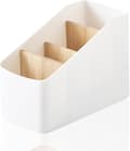 Remote Control Organizer with 4 Compartments, Removable Desktop Storage Box, Remote Control Holder