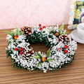 Miniatyrbild 5 av 5: Julkrans Julkransar, Lönnlöv Pumpa Kransar 30cm, Stora Kransar Konstgjorda Blommor