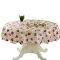 Rund duk - Mörk pion - 152 cm diameter rund duk